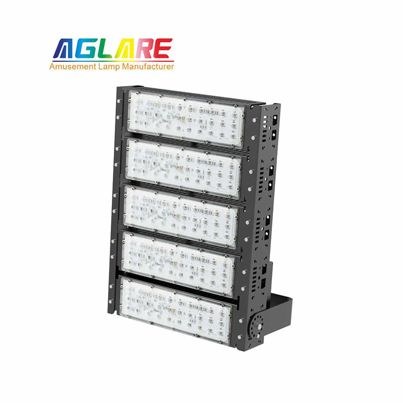 led彩色投光灯 带？250W变色RGB泛光灯游乐园公园景观户表照明